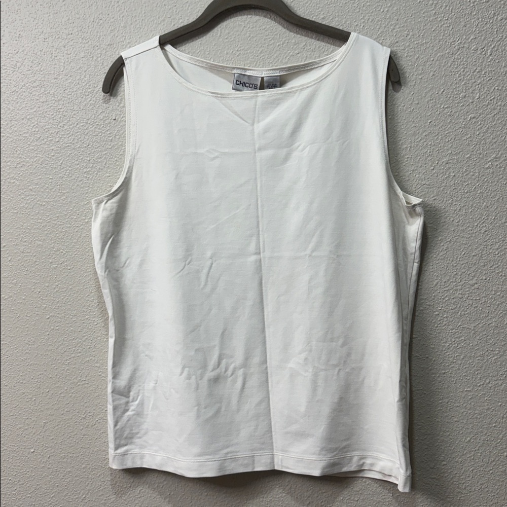 Chico's Sleeveless Blouse Size 3